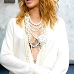 Pic of Rihanna sexy posing at Paris Fashion Week