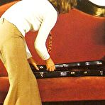 Pic of Rodox two hairy seventies lesbians using a strapon