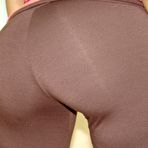 Pic of Cherokee - Cherokee takes her clothes off on the bed and shows us her massive black ass.