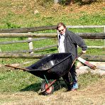 Pic of BeautyAndTheSenior - Steffi & Tim: Hard work at the barn!