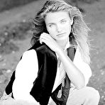 Pic of Cameron Diaz black-&-white sexy scans from mags