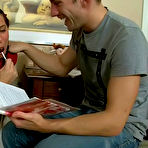 Pic of FuckStudies.com - This cutie loves feeling the huge dick in her cunt