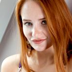 Pic of Seductive Nude Redhead Denisa Teases In The Kitchen