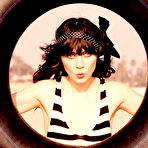 Pic of Zooey Deschanel non nude posing scans from magazines