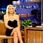 Pic of Paris Hilton legs and cleavage at The Tonight Show