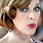 Pic of Milla Jovovich posing The Three Musketeers in 3D World Premiere