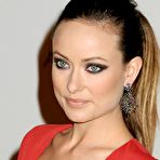 Pic of Olivia Wilde hard nipps under tight red dress