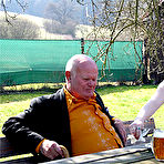 Pic of OldFartsYoungTarts - Mireck & Kristina: The seduced waitress