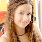 Pic of Sex Previews - Taissia Shanti curly brunette teen babe rubs and toys her shaved pussy