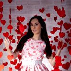 Pic of PinkFineArt | Sabina Red Heart 1 from Showy Beauty