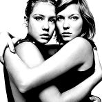 Pic of Adele Exarchopoulos black-&-white naked photos