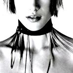 Pic of Alessandra Ambrosio sexy black-&-white mag photos