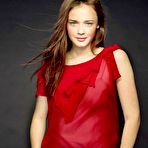 Pic of Alexis Bledel sexy posing scans from mags