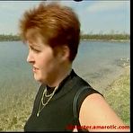 Pic of Redhead mature from the street strips, masturbates & blows - xHamster.com