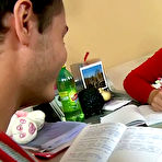 Pic of FuckStudies.com - This pretty cutie gets seduced by her tutor