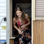 Pic of AnnaLynne McCord bikini top on the set of 90210 in Huntington Beach