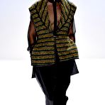 Pic of Anne-Sophie Monrad sexy & see through runway shots