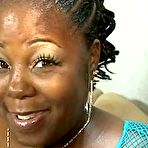 Pic of This lovely chubby choco mature slut just loves the cock