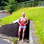 Pic of Blonde Lenas Public Nudity