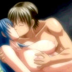 Pic of Pretty hentai with huge boobs hot stuffed by her boyfriend