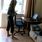 Pic of They Didn't Know! ~ We Will Show You What These Girls Are up To Behind Those Curtains!