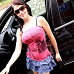 Pic of Adrianne Black Driving Topless :: Best Bosoms