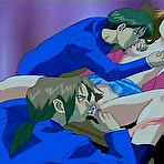 Pic of *Bondanime.com*-->> Hentai fucked her mouth and pussy by two scoundrel 