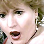 Pic of Moms Sex Video Presents Chubby mom jerking and sucking big cock and gets cumshot.