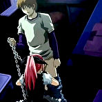Pic of Chain up hentai getting deep slammed by her master