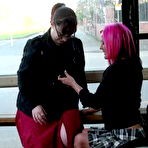 Pic of Wheelchaired Leah Caprice In Public