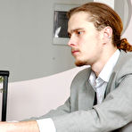 Pic of SecretaryPantyhose :: Rosa&Mike naughty office pantyhose sex