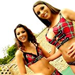 Pic of Two very hot babes Fisting each other outdoors