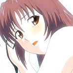 Pic of Horny redhead hentai babe hard fucked cock on a bed