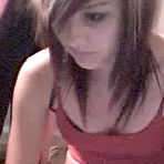 Pic of Amateur cutie flashes her tits