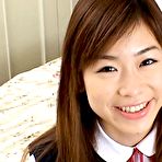 Pic of Adorable Asian schoolgirl Ami posing in bed :: JSchoolGirls.com