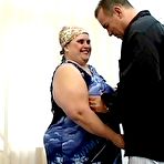 Pic of Big mama getting a face full of cum