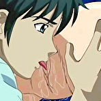 Pic of Busty hentai hottie back penetrated by her partner