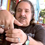 Pic of Jurassic Cock: Blonde teen babe hold her leg high for a huge dick drilling