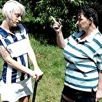 Pic of Strict mature slut teaching a young babe a naughty lesson