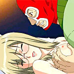 Pic of TITANIME.COM PRESENTS : Big boobs hentai gets hard assfucked and spraying milk when climaxed 