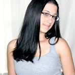 Pic of Nude Amateur Italian Babe With Glasses