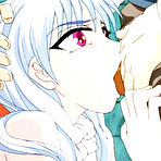 Pic of Busty anime girl hot screwed with her handsome gal