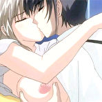 Pic of TITANIME.COM PRESENTS : Busty hentai babe gets fingered her wet anal until cum 