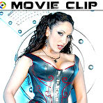 Pic of Big Boobs SciFi Warrior Jewell Marceau teasing in fetish latex