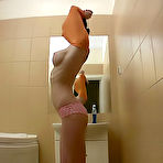 Pic of MY 18 Teens Flash Porn Gallery  Playful teen sucking big cock and get fuck in the bathroom