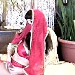 Pic of MILF roleplays as Scheherazade and fucks her ass with a glass bottle