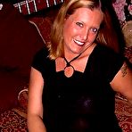 Pic of Horny housewife munching on cock and cum