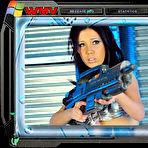 Pic of Galactic Warrior Annie Cruz in Sci Fi Lesbian Sex on Spaceship