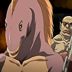 Pic of *Bondanime.com*-->>Tied up hentai chick getting fucked on by monster