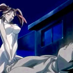 Pic of Slutty hentai lady hot jerked a wet stiff cock on sofa